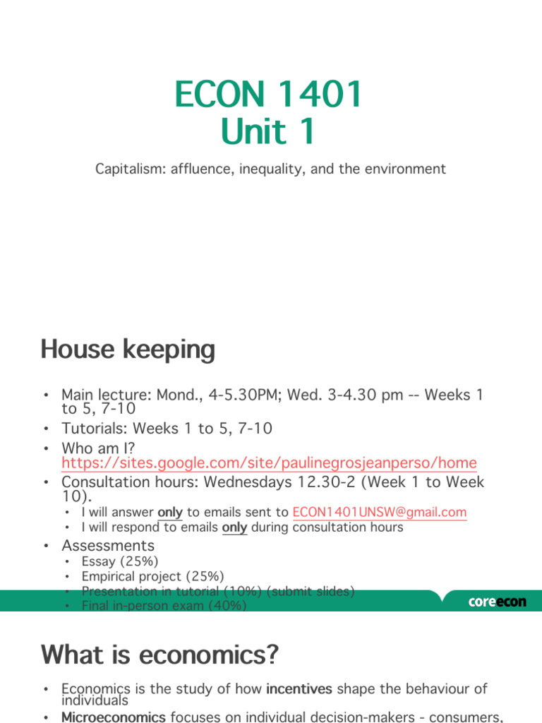 2-Lecture 1 | PDF | Gross Domestic Product | Capitalism
