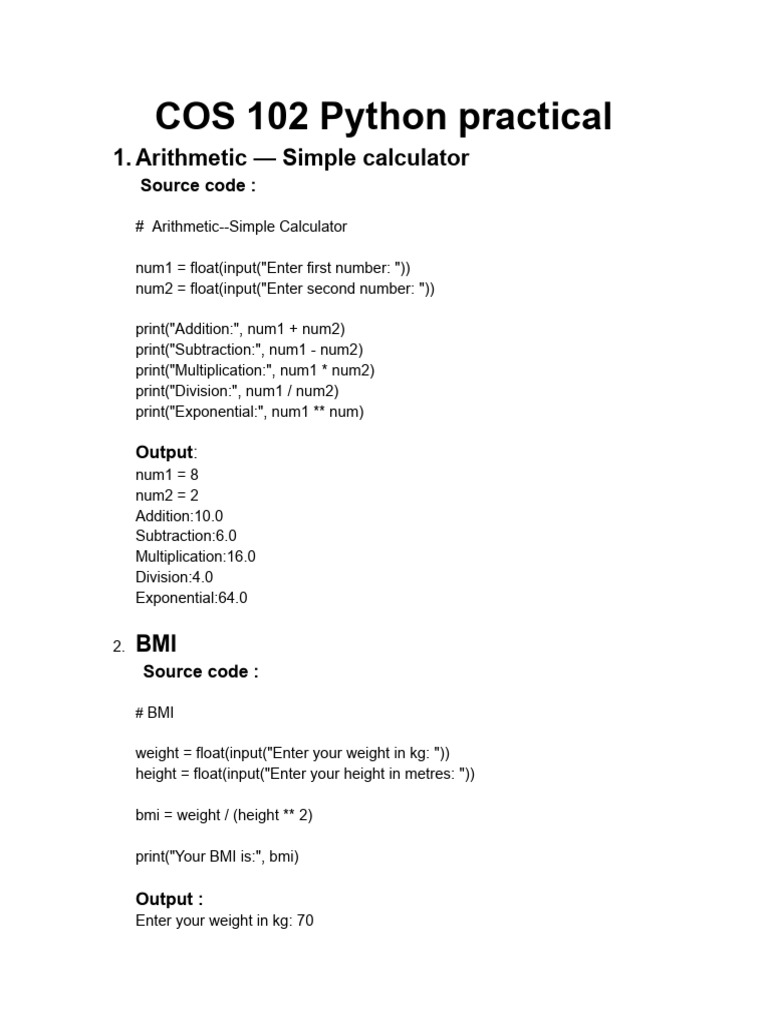 Pythonpracticaloctober-1 | PDF | Fahrenheit | Body Mass Index