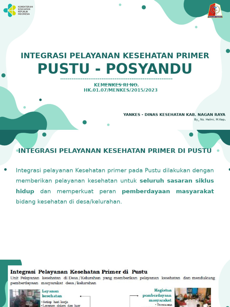 Ilp Pustu Posyandu 2025 | PDF