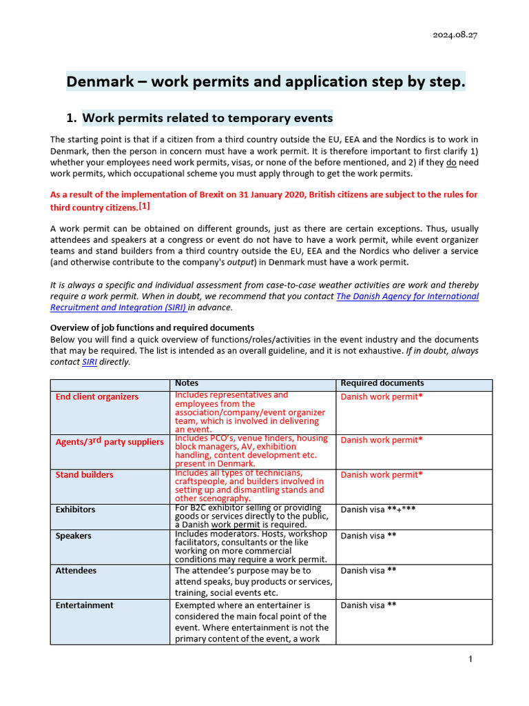 Immigration Standard Work Permit Application | PDF | Salary | Employment