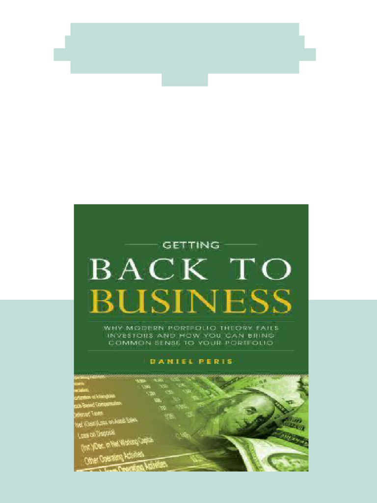Portfolio Theory Fails Investors and How You Can Bring Common Sense To ...