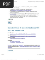 Caracter Sticas de Acessibilidade Das CSS