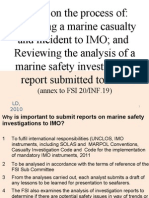 Casualty, Reporting As Administration, September 2011 - Final Version