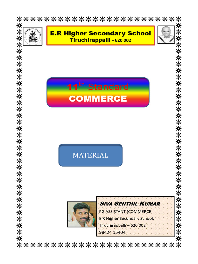 11th Std Accountancy Q&A Guide | PDF | Debits And Credits | Negotiable ...