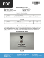 dragon pharma tirzepatide Tirzepatide Analysis Report for Dragon Pharma | PDF | Laboratory Techniques