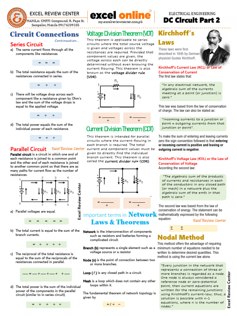 DC-Part-2 | PDF | Series And Parallel Circuits | Electrical Network