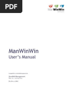 Manual ManWinWin 5.00