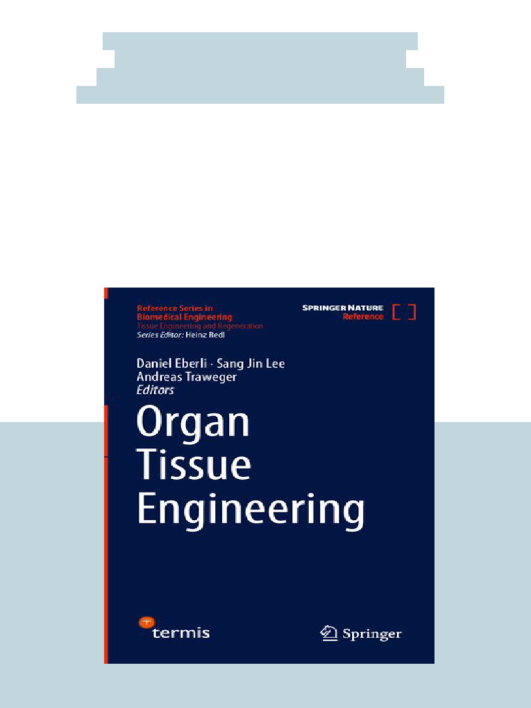 (Ebook) Organ Tissue Engineering by Andreas Traweger, Daniel Eberli ...