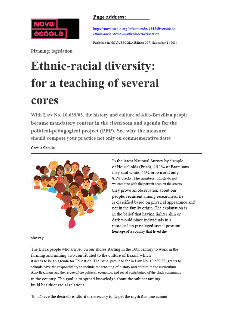 Ethnic-Racial Diversity in Education | PDF | Hutu | Tutsi