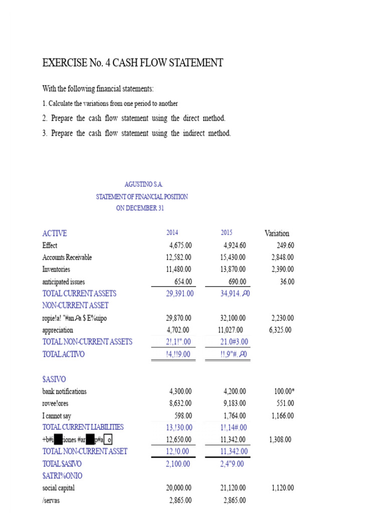 Cash Flow Statement Preparation Guide | PDF | Cash Flow Statement ...