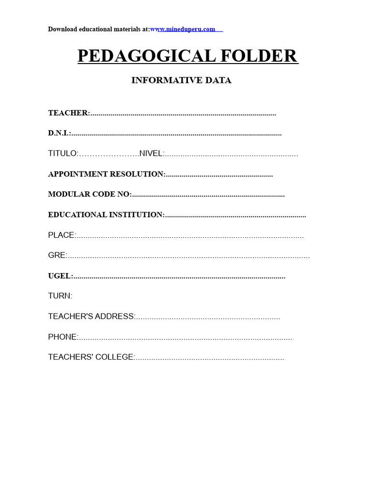 Educational Materials and Profiles Guide | PDF | Communication | Teachers