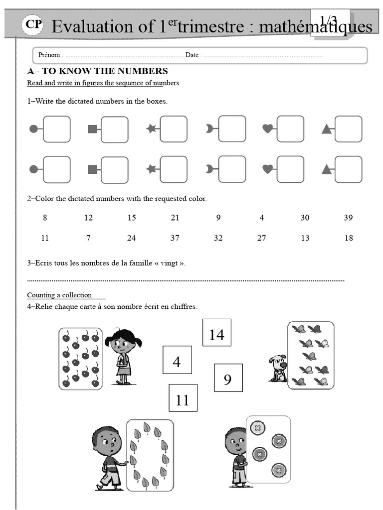 Math Evaluation for CP Students | PDF | Mathematics