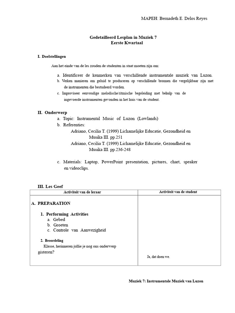 Gedetailleerde Les Van Bernadeth E. Delos Reyes - Eddis III Aanvrager | PDF