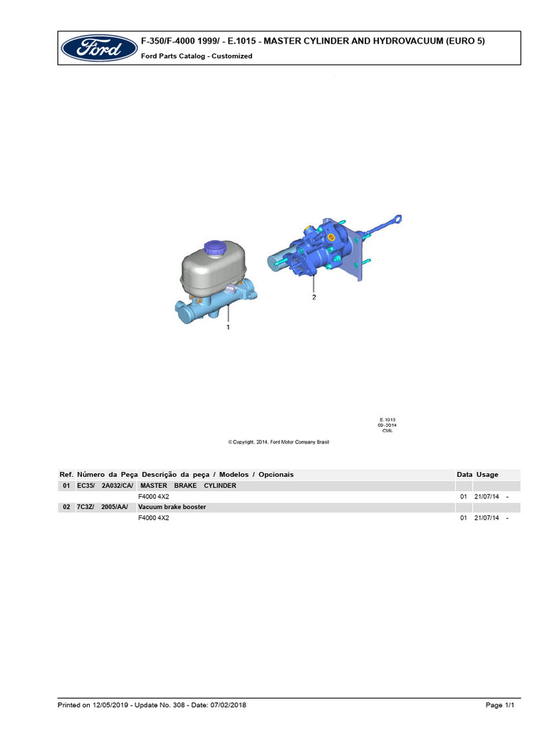 5 - Brake and Wheel System F4000 4X2 | PDF