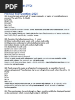 Dr. Doe's Chemistry Quiz Answers | PDF | Analytical Chemistry | Analysis