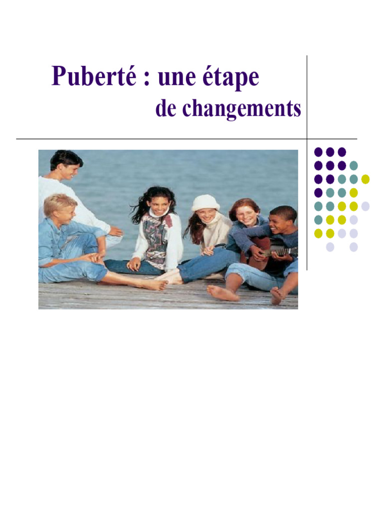 Comprendre la puberté et ses changements | PDF | Puberté | Adolescence
