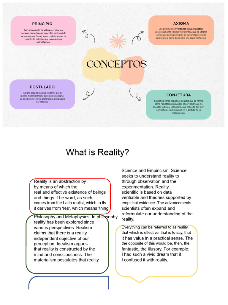 Understanding Reality: Science vs. Philosophy | PDF