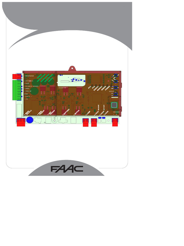 Notice de programmation FAAC C720 PDF — free download