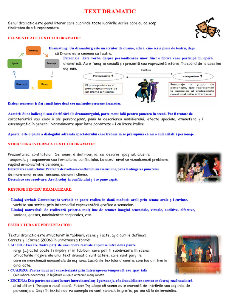 Texte Dramatice | PDF