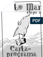 Carta Programa da Chapa Tanto Mar - Eleição CAXIF 2012