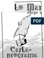 Carta Programa Da Chapa Tanto Mar - Eleição CAXIF 2012