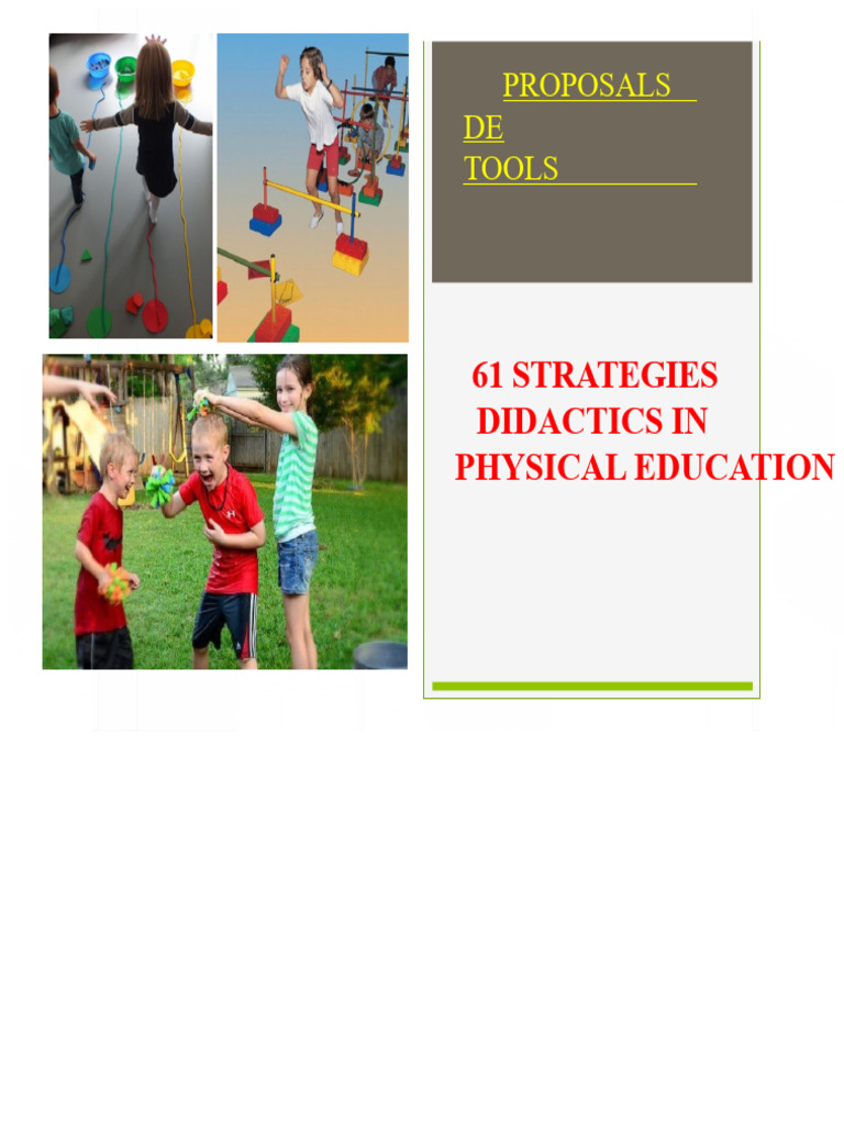 61 Didactic Strategies for Physical Education | PDF | Desert | Learning