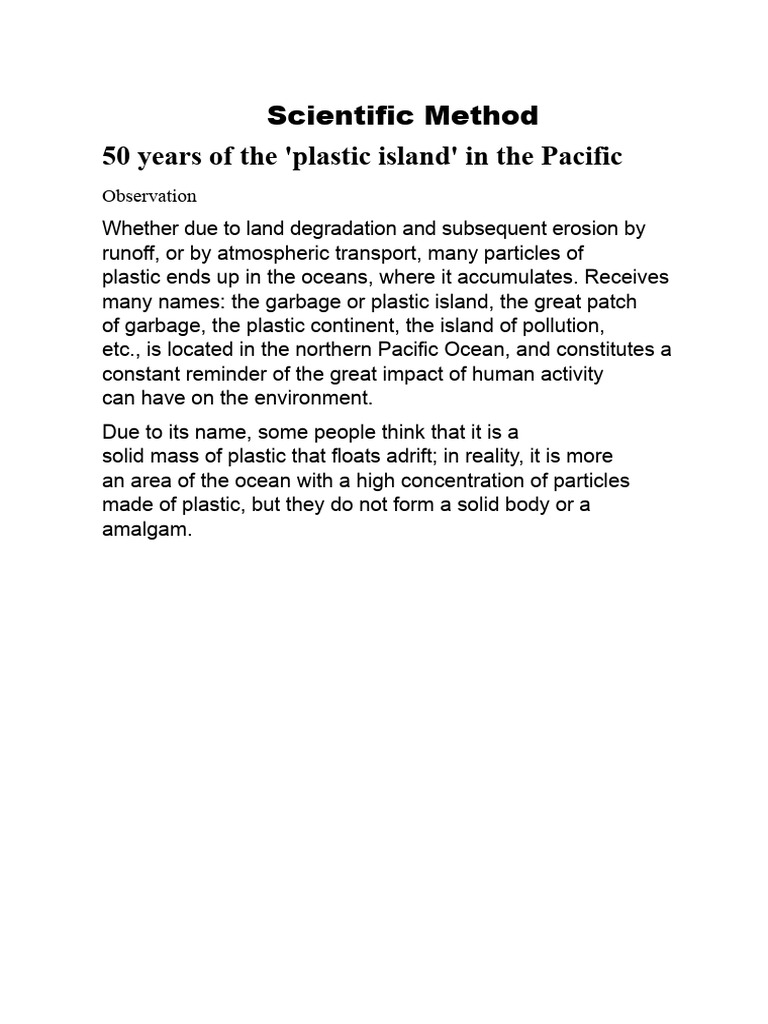 Combating Ocean Plastic Pollution | PDF | Pollution | Oceans