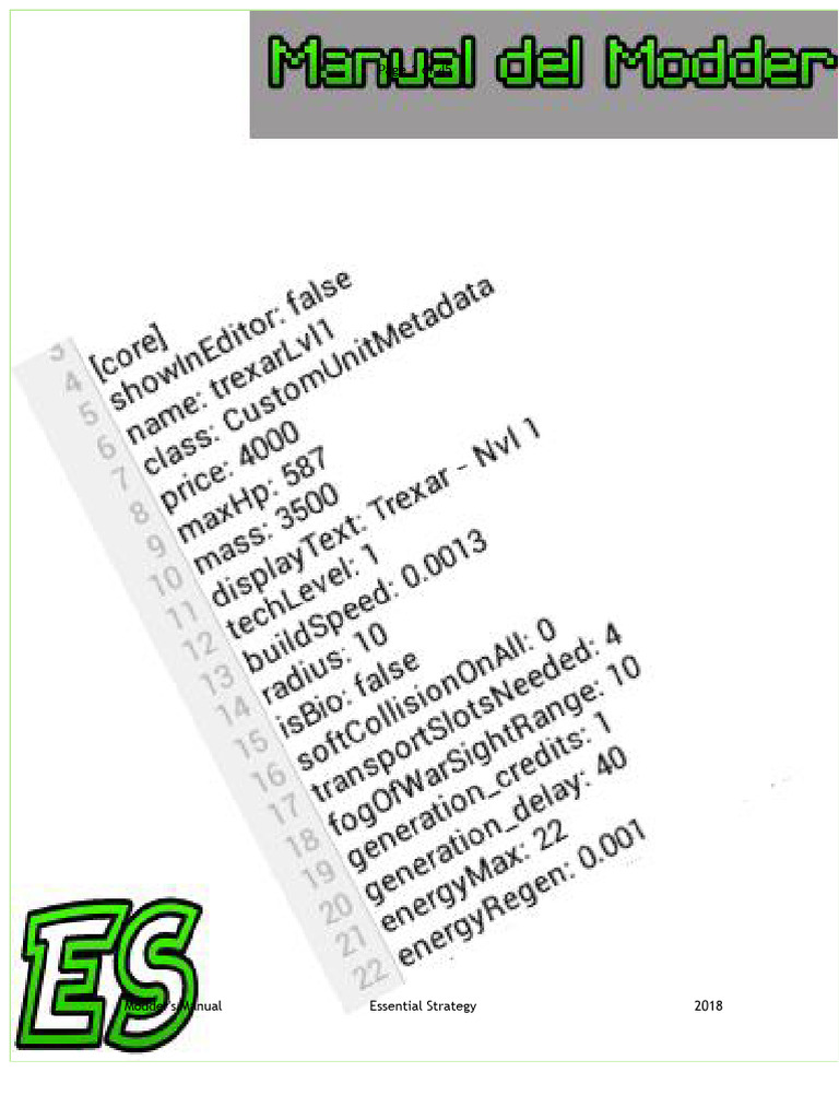 Modding Guide for Rusted Warfare | PDF | Boolean Data Type ...