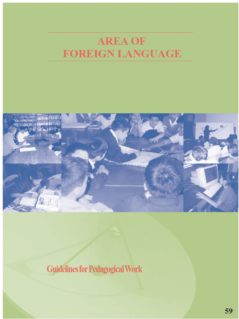 Foreign Language Teaching Guidelines | PDF | Communication | Thought