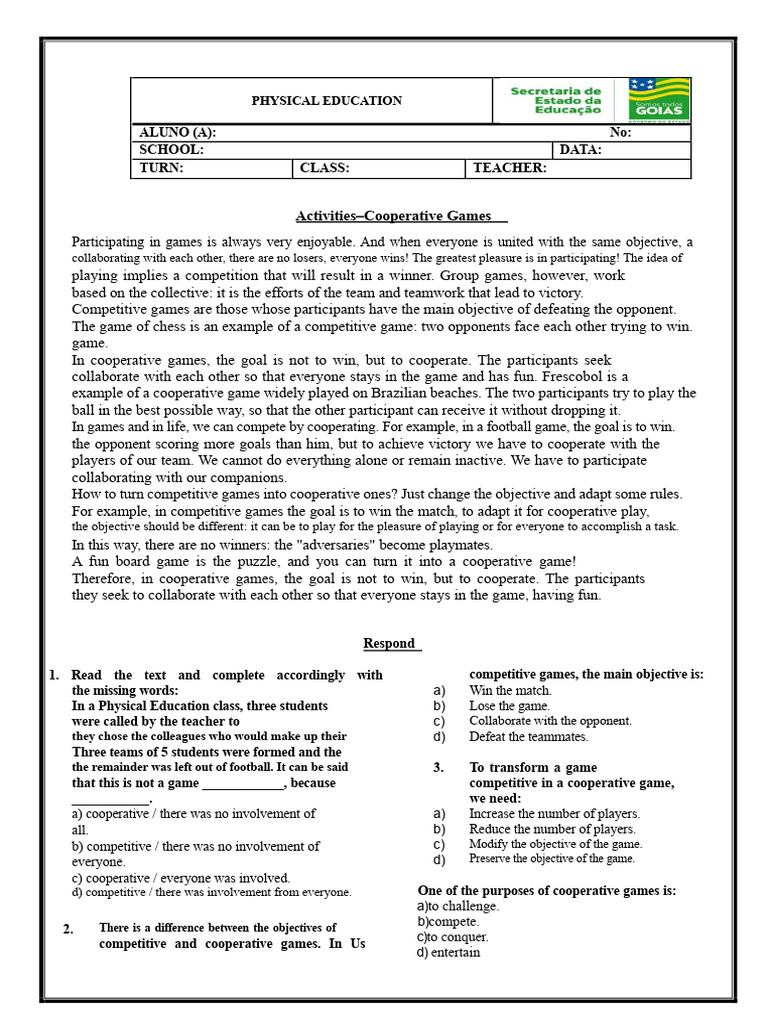 Cooperative Games | PDF