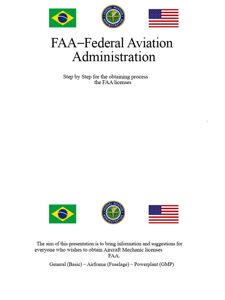 Step by Step To Obtain Your FAA | PDF