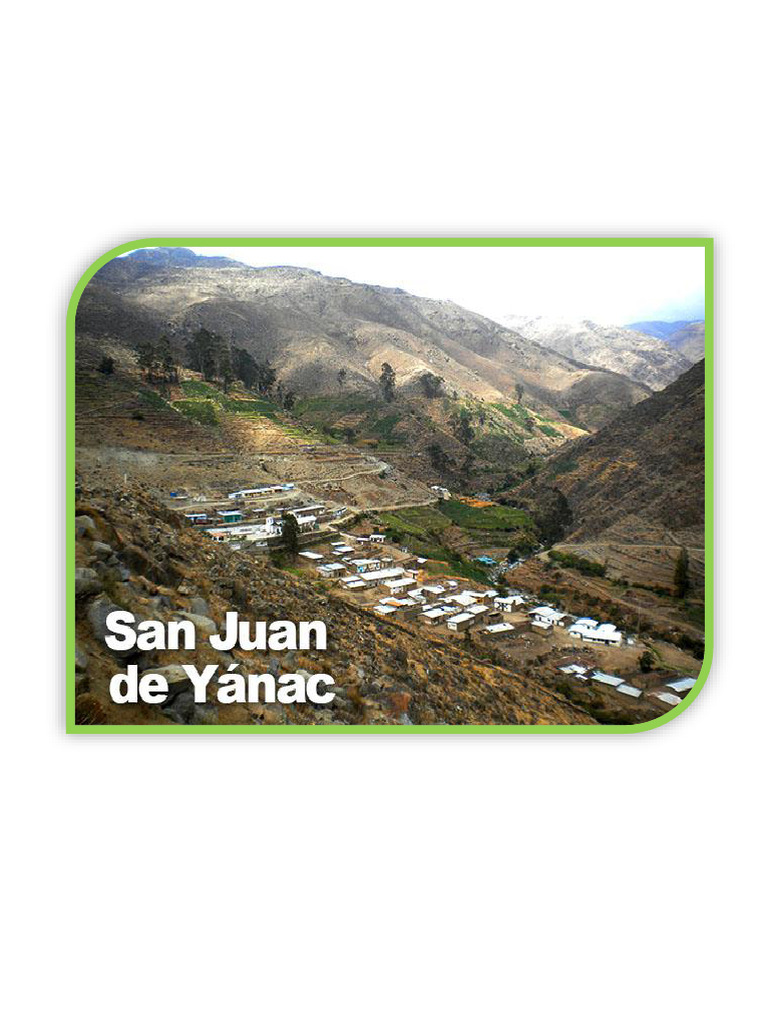 San Juan de Yanac: História e Atrações | PDF | Clima temperado | San Juan