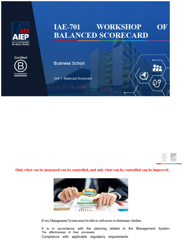 Balanced Scorecard Workshop Overview | PDF | Performance Indicator ...