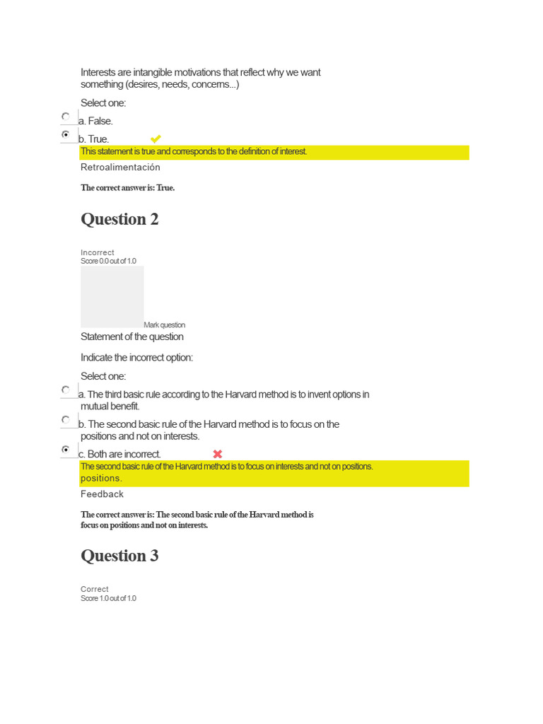 Understanding the Harvard Negotiation Method | PDF | Negotiation ...