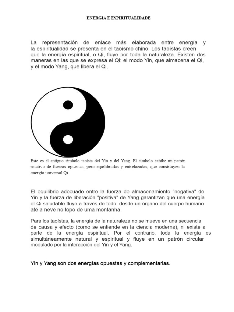 Yin y Yang | PDF | Yin y yang | Qi