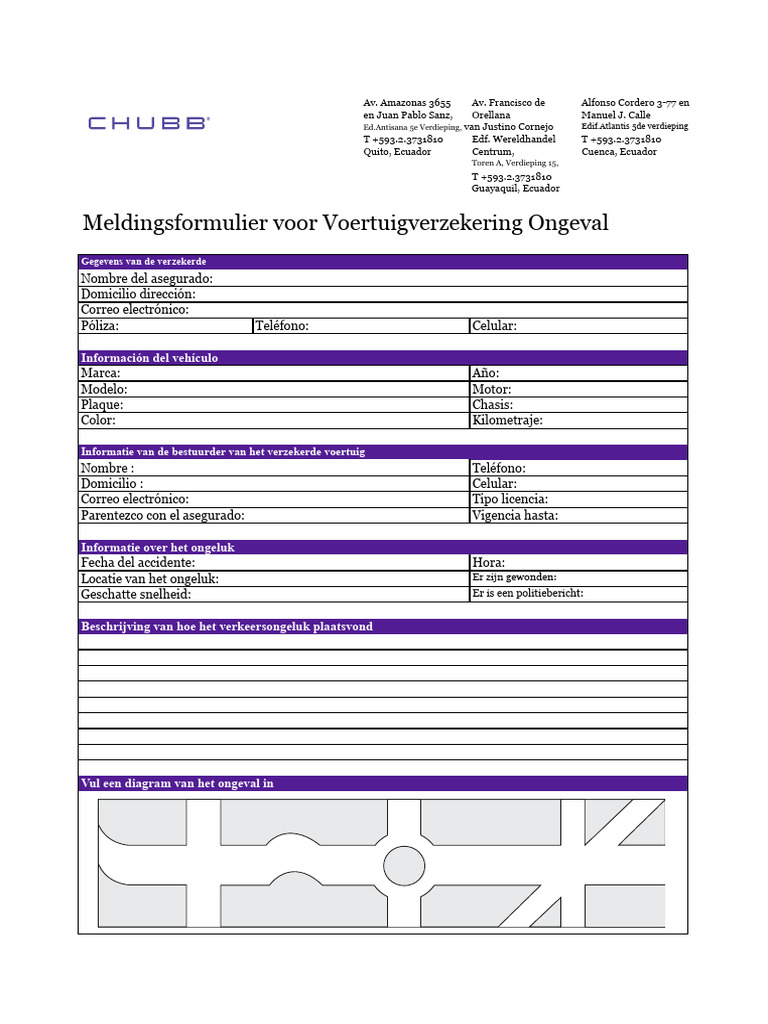 Chubb - Voertuigen | PDF