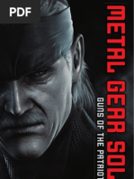 Metal Gear Solid Guns Of The Patriots Excerpt Pdf Armed Conflict Unrest