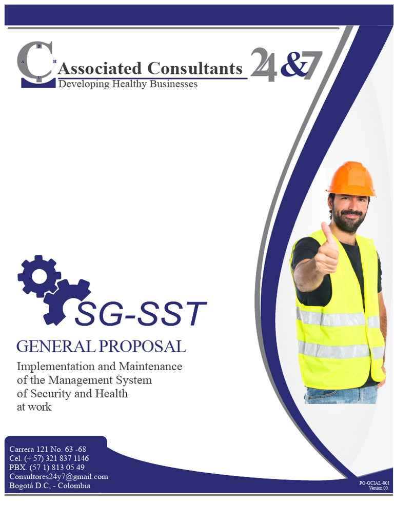 SG-SST Management System Proposal | PDF | Regulatory Compliance ...