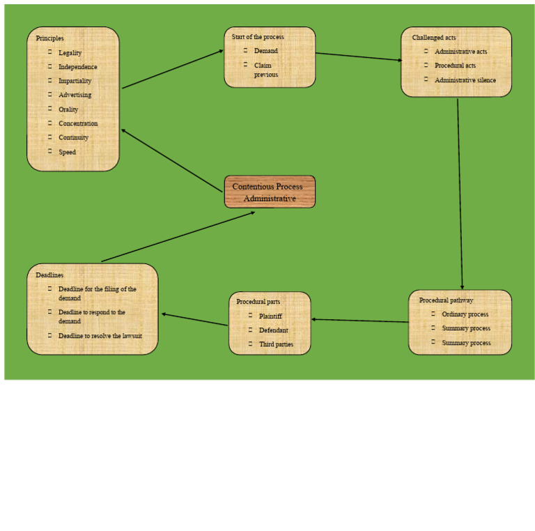 Assignment - Mind Map On The Administrative Contentious Process | PDF