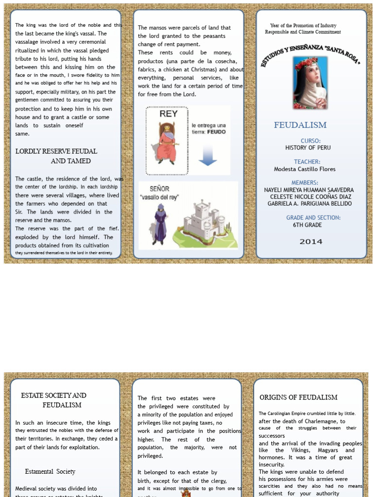 Dokumen - Tips Triptych Feudalism | PDF | Feudalism | Nobility