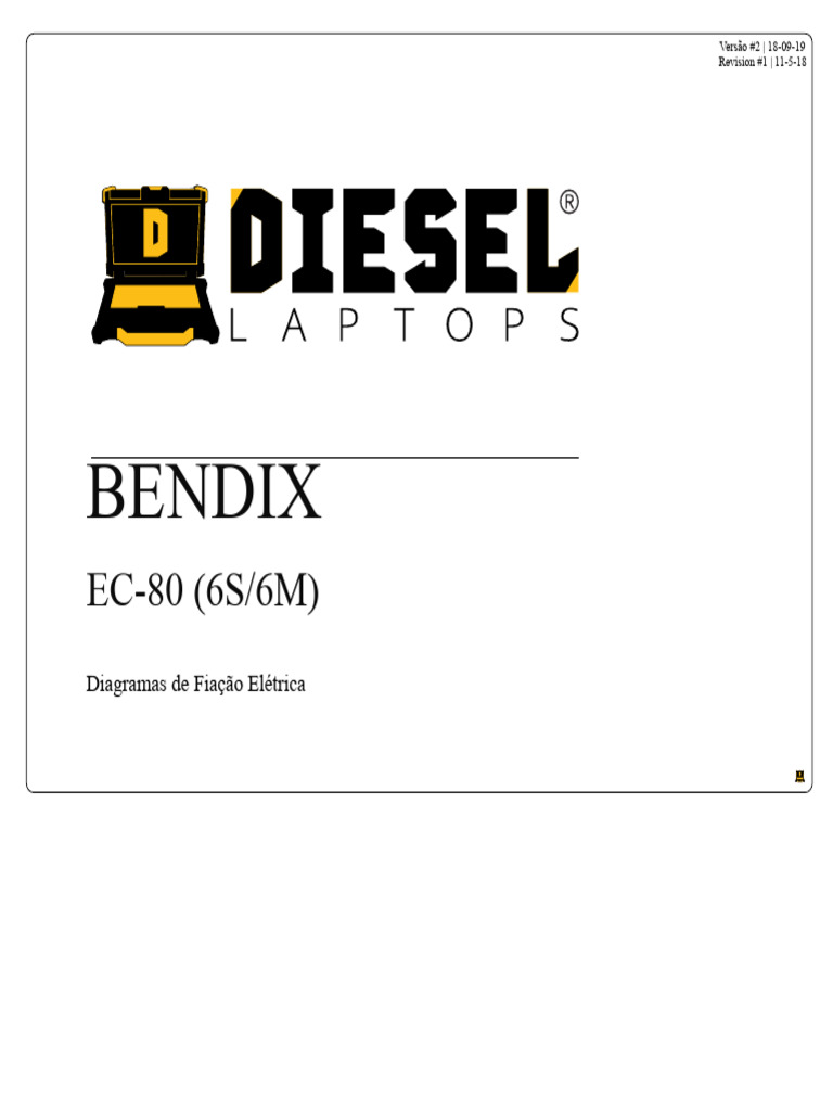 Diagramas de Fiação Bendix EC-80 | PDF | Eixo