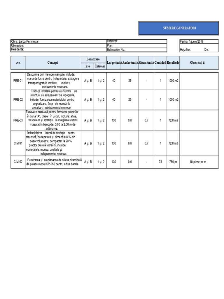 Formatul Numerelor Generatoare | PDF