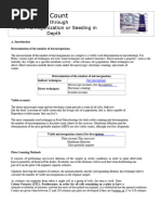 Mesophilic Aerobes Bacterial Count Guide | PDF | Growth Medium | Colony ...