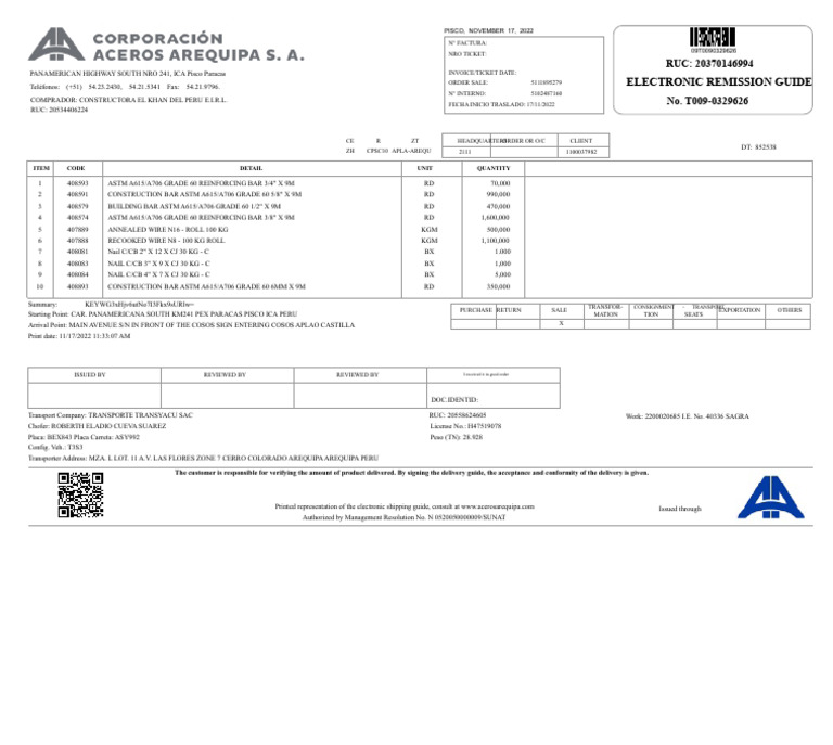 steel invoice | PDF | Building Materials
