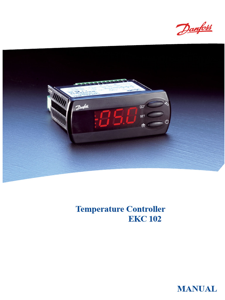 Danfoss EKC 102 Controller Manual | PDF | Thermostat | Relay