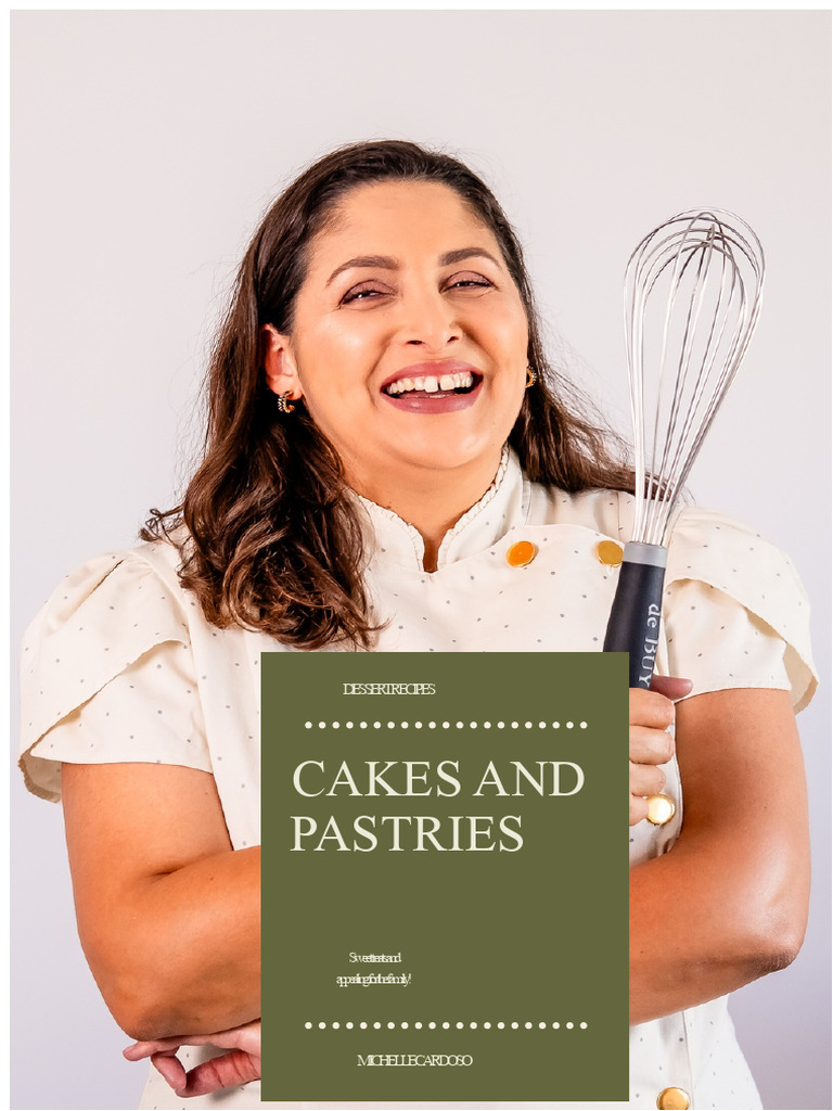 Cake Design and Dessert Recipes Guide | PDF | Cakes | Cupcake