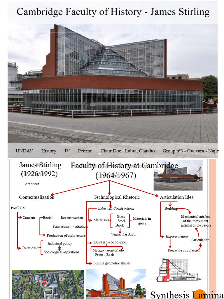 James Stirling: Architectural Innovation at Cambridge | PDF