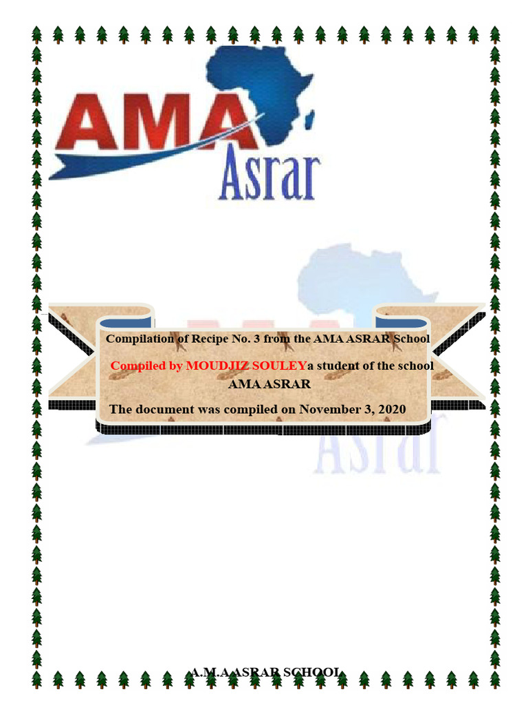 AMA Asrar Recipe No. 3 Compilation | PDF | Quran | Islam