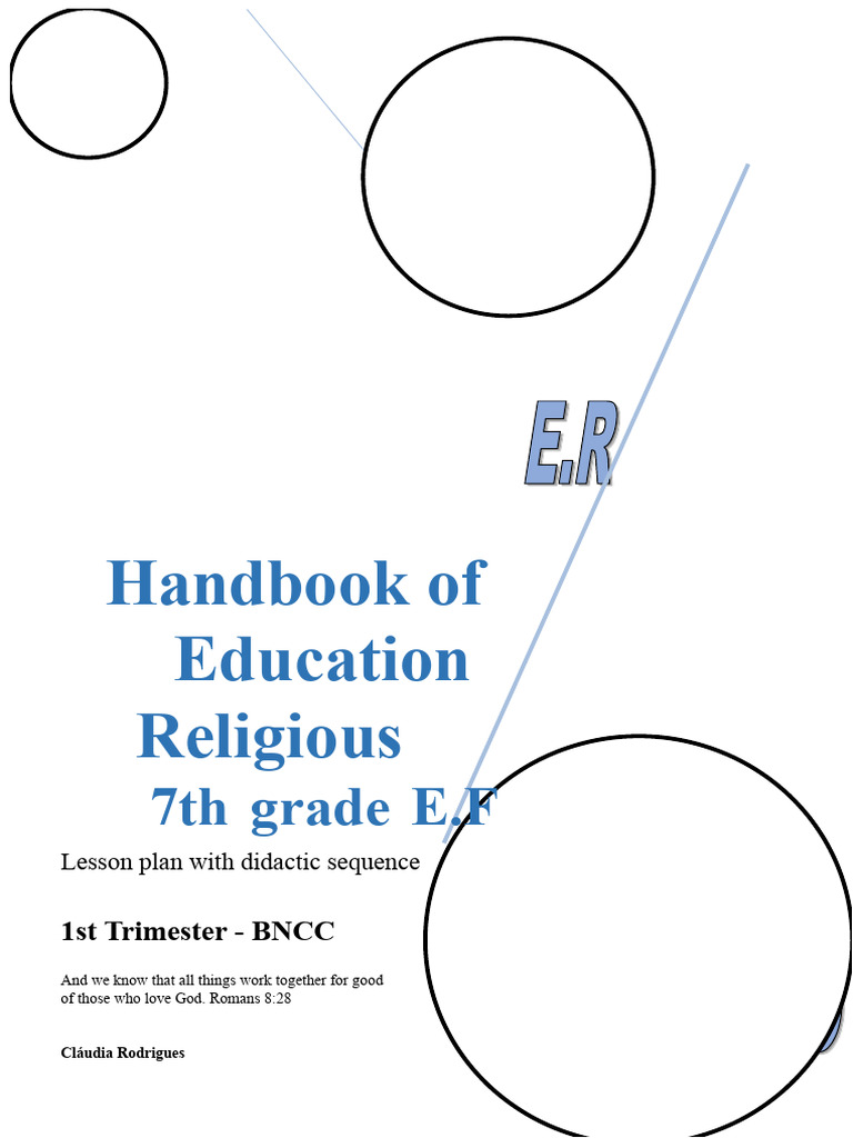BNCC Booklet Religious Education 7th Grade 1st Semester | PDF ...