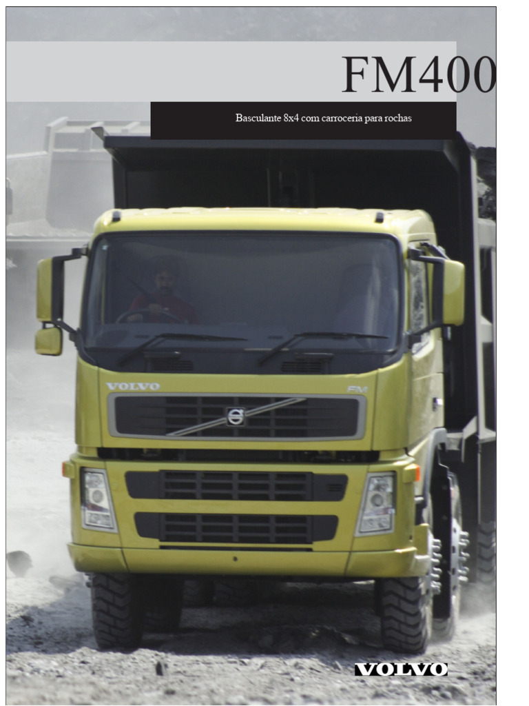 FM400: Basculante 8x4 para Rochas | PDF | Eixo | Motores